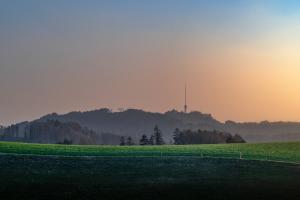 Sonnenuntergang im Emmental