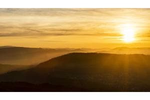Abends auf dem Berg Abends auf dem Berg