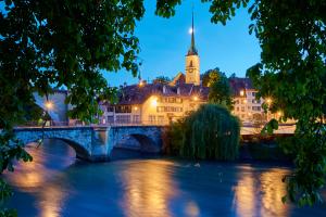 Nydeggkirche mit Untertorbrücke Nydeggkirche mit Untertorbrücke
