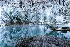 Winterwonderland Blausee