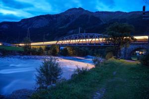 RhB Brücke bei Zernez