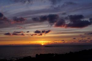 Sonnenuntergang im Finistère, Bretagne