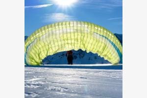 Mont Noble - Gleitschirm Start Mont Noble - Gleitschirm Start