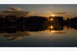 Abendstimmung am See Abendstimmung am See