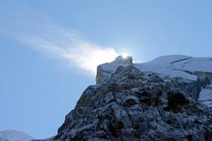 Stern über der Lenk