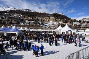 Szenerie White Turf St. Moritz Szenerie White Turf St. Moritz