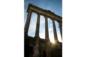 Sinnbild der Architektur im Herzen Roms, Forum Romanum