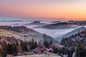 Nebel über dem Emmental Nebel über dem Emmental