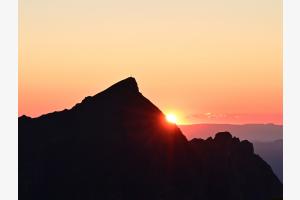 Letztes Sonnenlicht