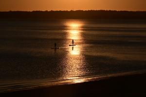 Abendstimmung am Strand bei Concarneau, Bretagne Abendstimmung am Strand bei Concarneau, Bretagne