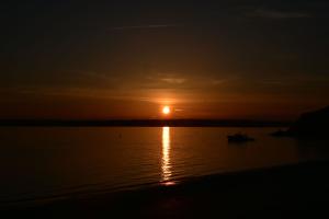 Sonnenuntergang bei Concarneau, Bretagne Sonnenuntergang bei Concarneau, Bretagne