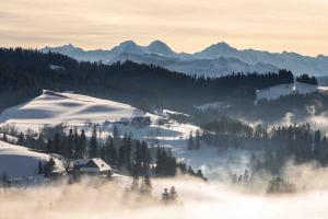 Winterwonderland / "Emmental küsst Berner Oberland"