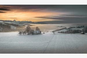 Frosty Sunset 