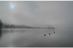 Sihlsee im Nebel Sihlsee im Nebel