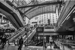 Emsiges Treiben im Hauptbahnhof