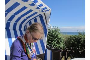 Strandkorb auf Rügen