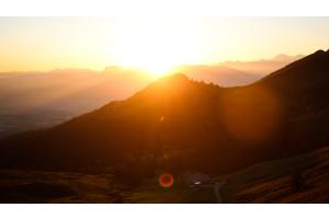 Sonnenaufgang am Gantrisch Sonnenaufgang am Gantrisch