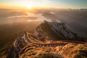 Ein goldener Tag beginnt