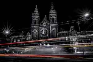 Light painting Amsterdam 