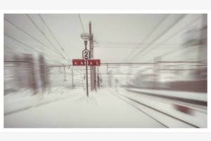 Winter auf Perron 2