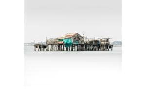 Fischerhütte vor Pellestrina (Venedig)