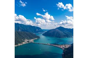 Wunderschöne Landschaft rund um den Monte San Salvatore