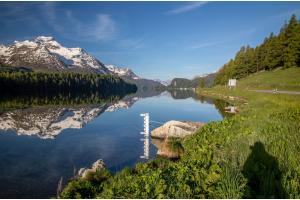 Morgens am Silsersee Morgens am Silsersee