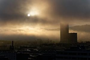 Morgennebel in Zürich Morgennebel in Zürich