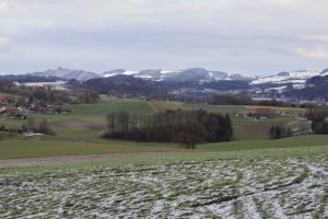 Sicht in die kühle Stille