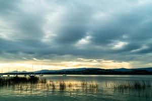 Wetterstimmung am Murtensee Wetterstimmung am Murtensee