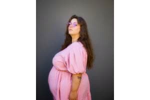 Lady in Pink