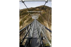 Hängebrücke in Nevis bei Queenstown (NZL)