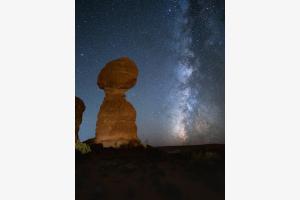 Balanced Rock by Night Balanced Rock by Night