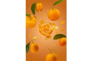 Orange explosion