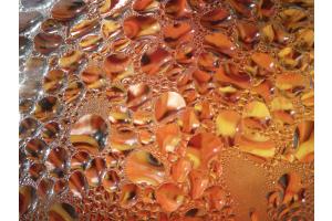 Glasdeckel unter Dampf