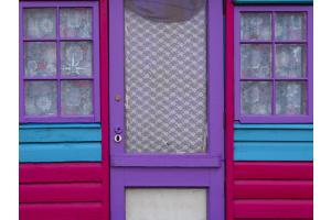 Gewagte Hausfassade
