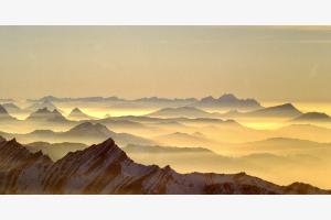 Nebelfelder  vom Säntis