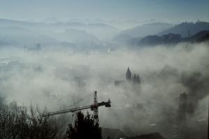 Nebel über Winterthur