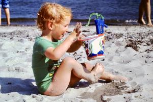 Sommerplausch an der Ostsee