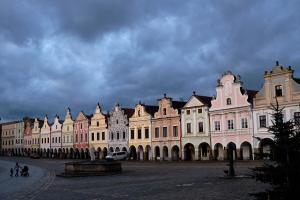 Telc im letzten Licht Telc im letzten Licht