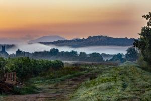 Toskana Nebel Morgen Toskana Nebel Morgen