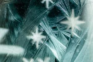 Winterliches Windlicht Winterliches Windlicht