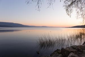 Sonnenaufgang am Lac de Neuchâtel
