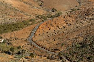Strasse auf Fuerteventura