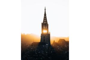 Bern im Gegenlicht