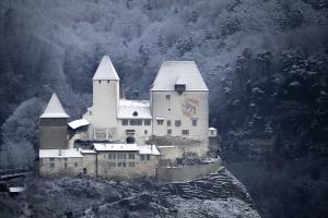 Wahrzeichen in der Kälte
