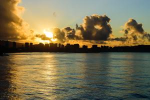 Sonnenuntergang Hawaii Sonnenuntergang Hawaii