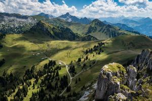 Blick vom Niderhore zur Hinderi Spillgerte Blick vom Niderhore zur Hinderi Spillgerte
