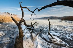 Frostiger See