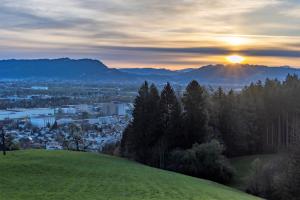 Sonnenaufgang bei St.Margrethen